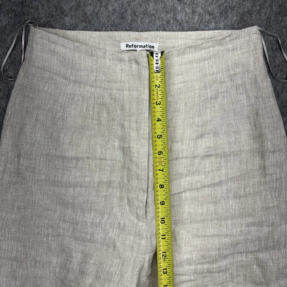 Reformation Linen Pants Women's 6 28 x 27.5